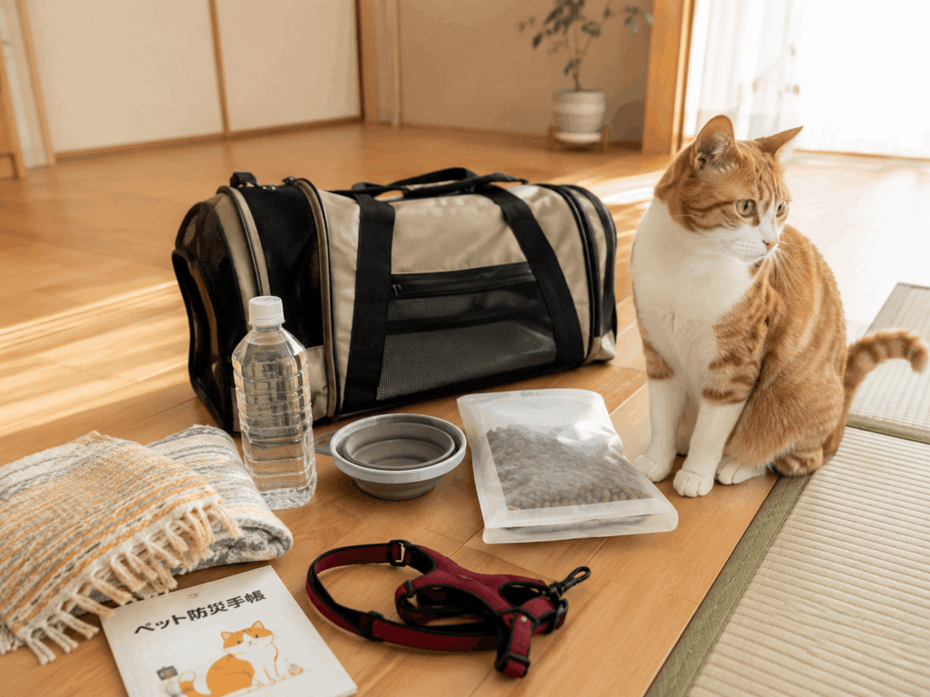 猫防災グッズ